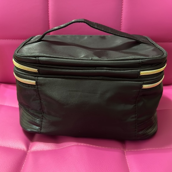 Modella Dual Zipper Cosmetic Toiletry Travel Bag for Makeup & Accessories - Picture 4 of 11